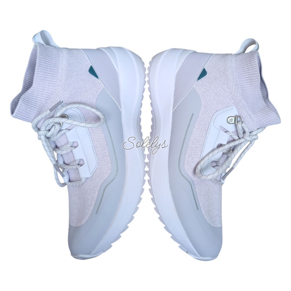 Vessi Stormburst High Womens 9 Dusk Purple Waterproof Knit Dyma-Tex Sneaker Boot - Picture 10 of 11